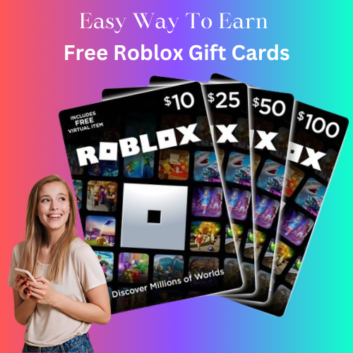Easy Way To Earn Free Roblox Gift Cards