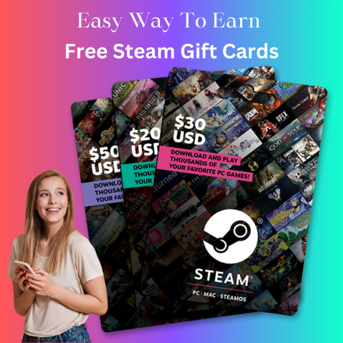 Easy Way To Earn Free Steam Gift Cards